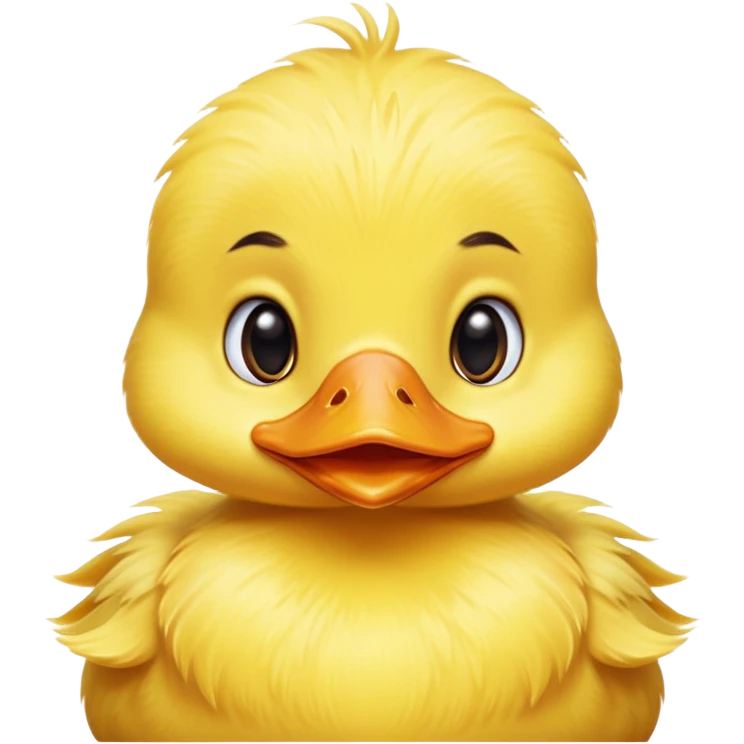 Sassy duckling emoji