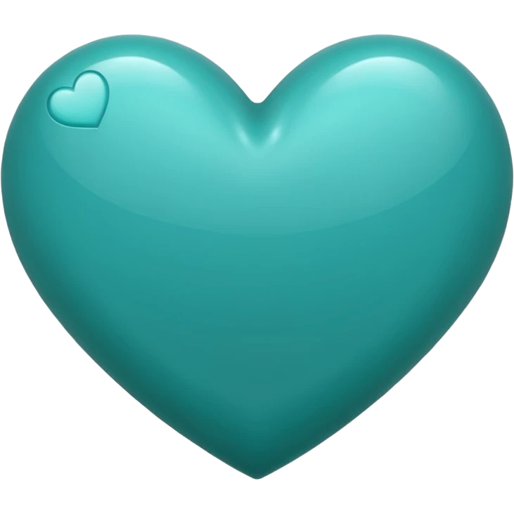 teal heart emoji