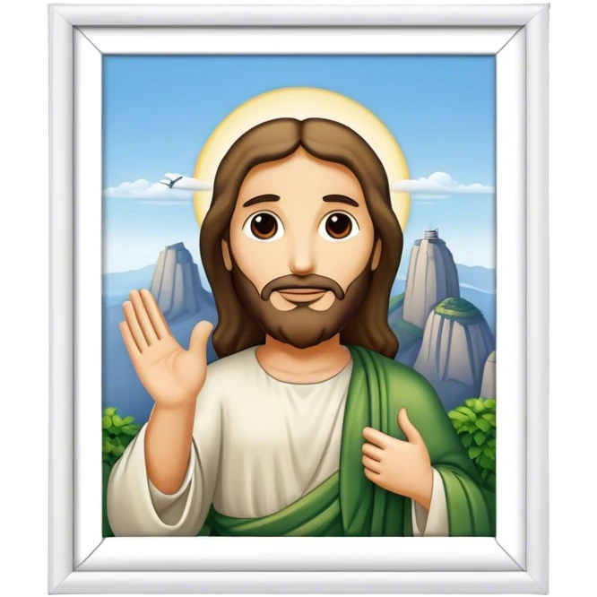 christ the redeemer emoji