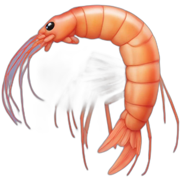 a shrimp that loves languages  emoji