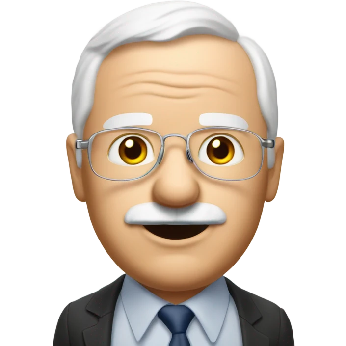 Václav Klaus holdin pen emoji