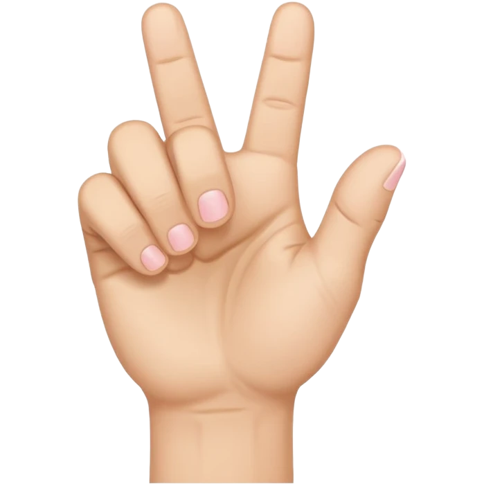 UN MANO, A PUGNO, CON CINQUE DITA, E IL MIGNOLO, L' ULTIMO DITO, ALL' IN SÙ  emoji