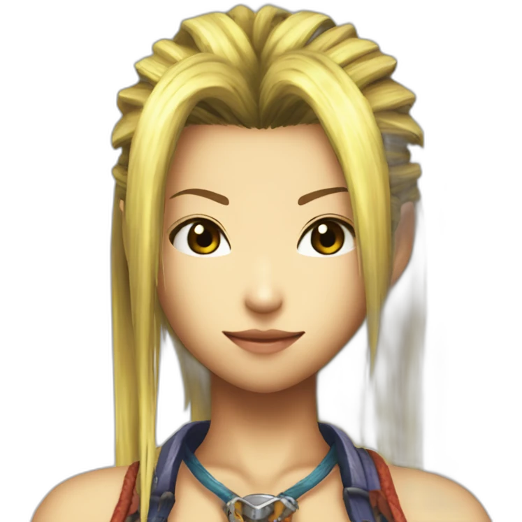 Rikku final fantasy x-2 emoji