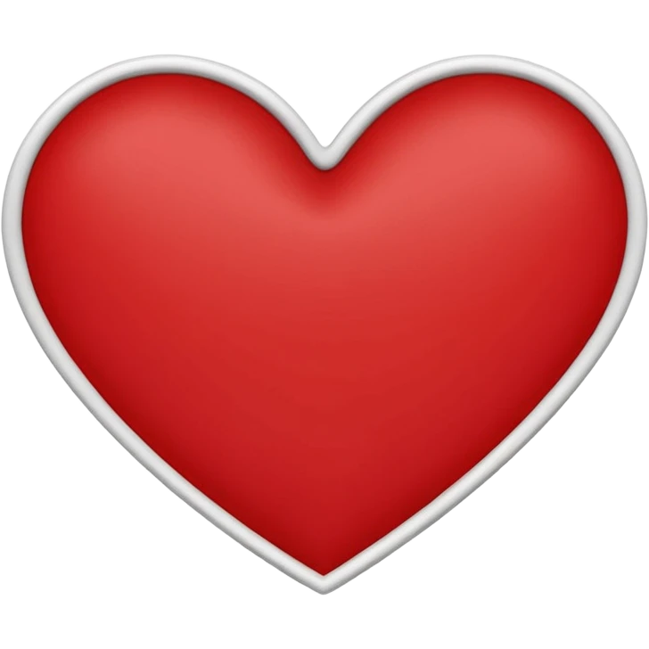 Adidas stripes heart emoji