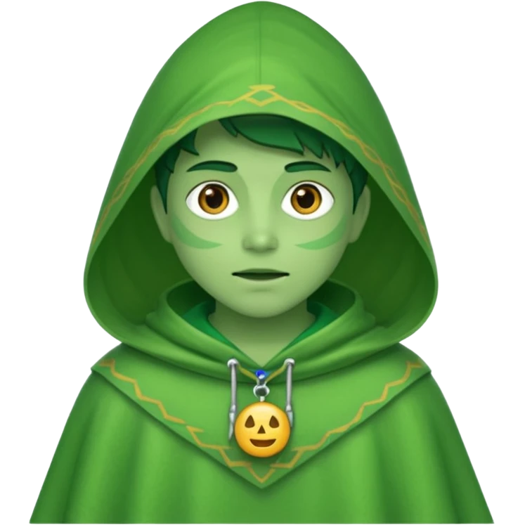 grenouille humaine avec un ponchos  emoji