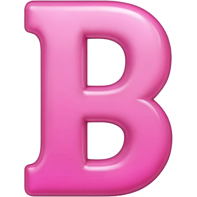 pink letter D emoji emoji