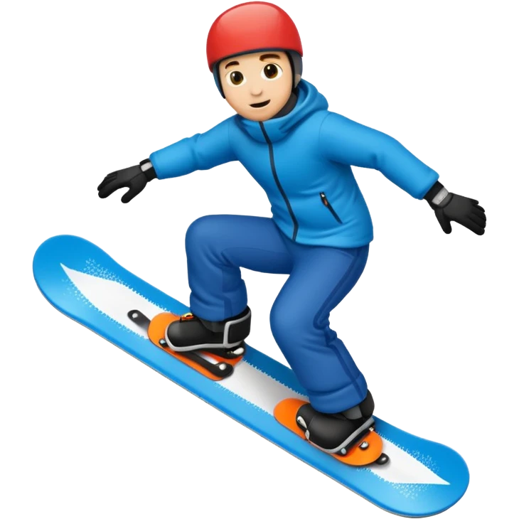 snowboard men emoji