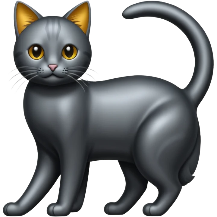 
cat's iron tail emoji
