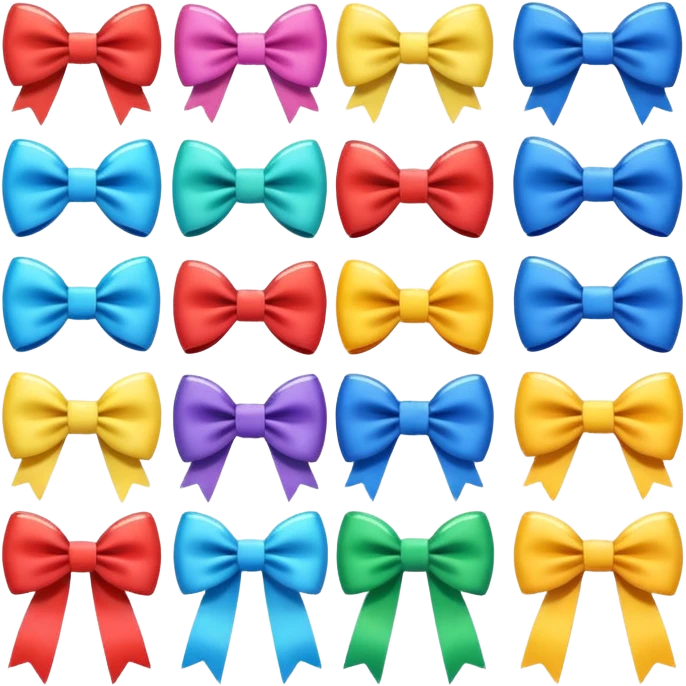 Emoji de moños emoji