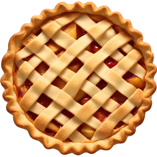 Apple pie emoji