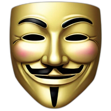 guy fawks mask emoji
