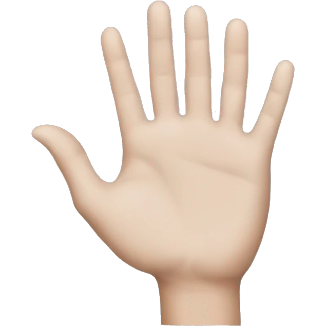 hands painting emoji
