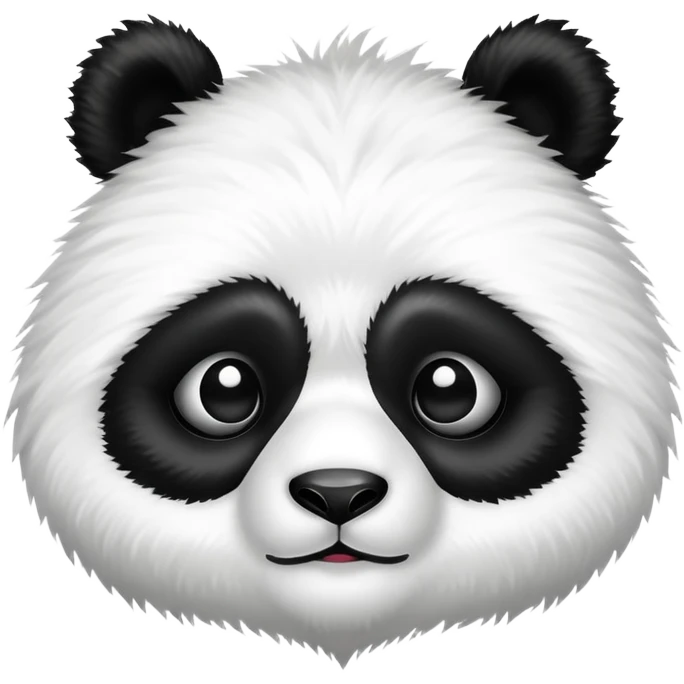 Panda in alien mask emoji