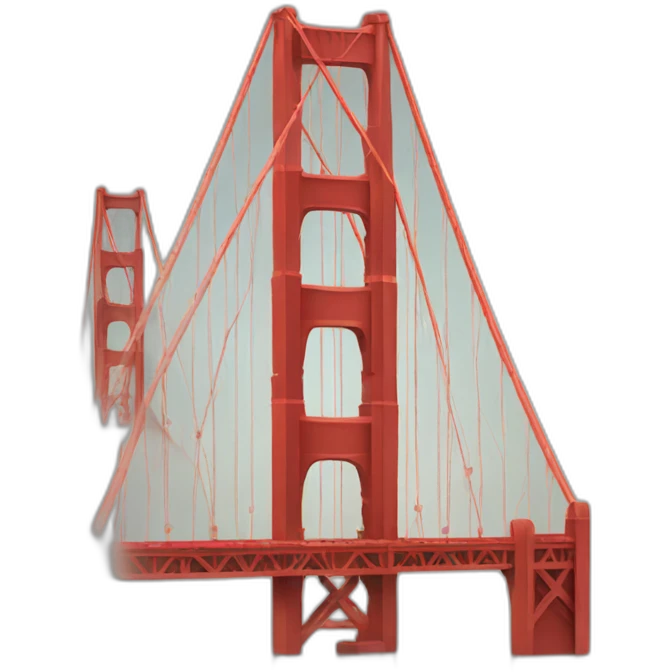 Golden gate bridge emoji