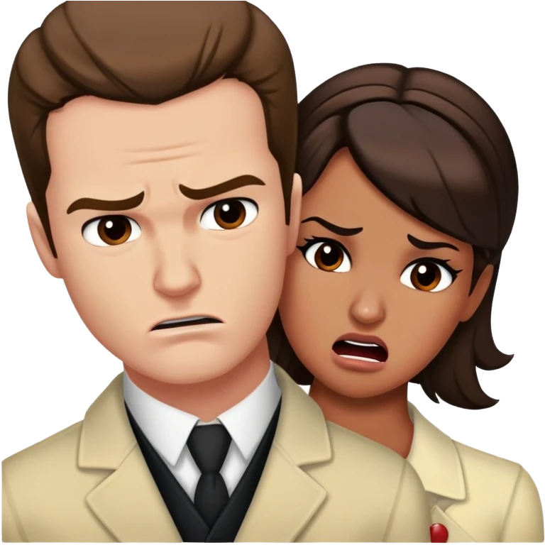 rachel barry choking jesse saint james emoji
