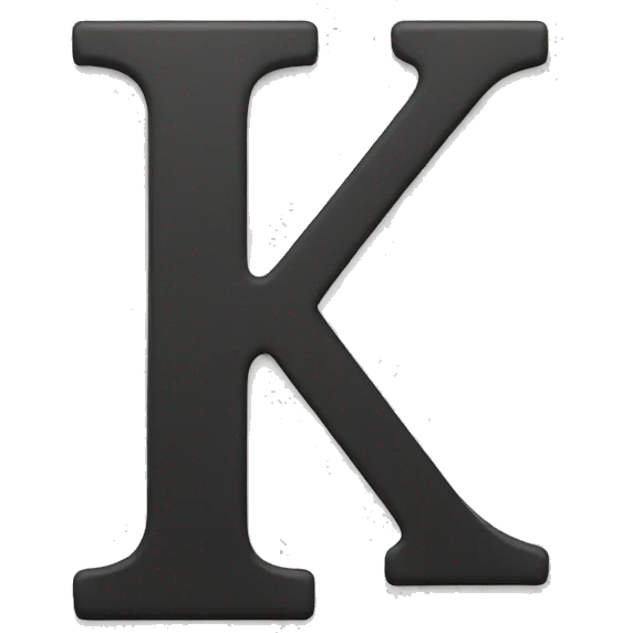 letter K emoji