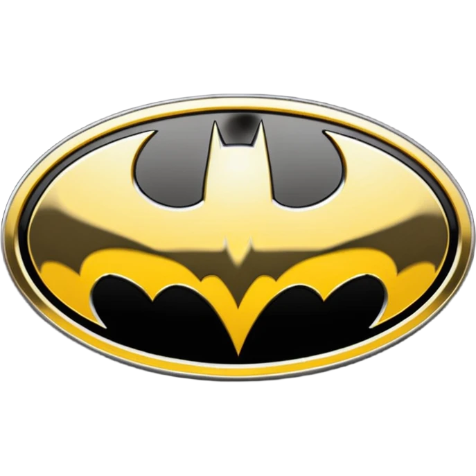 Batman logo emoji