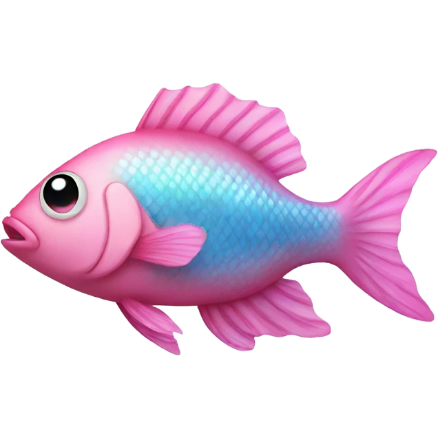 pink fish emoji