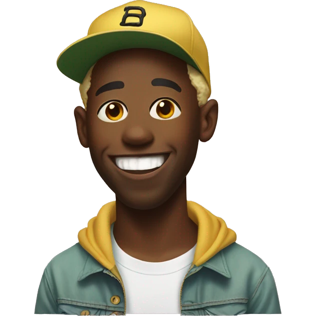 tyler the creator smiling  emoji