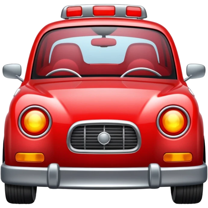 Car stopping emoji