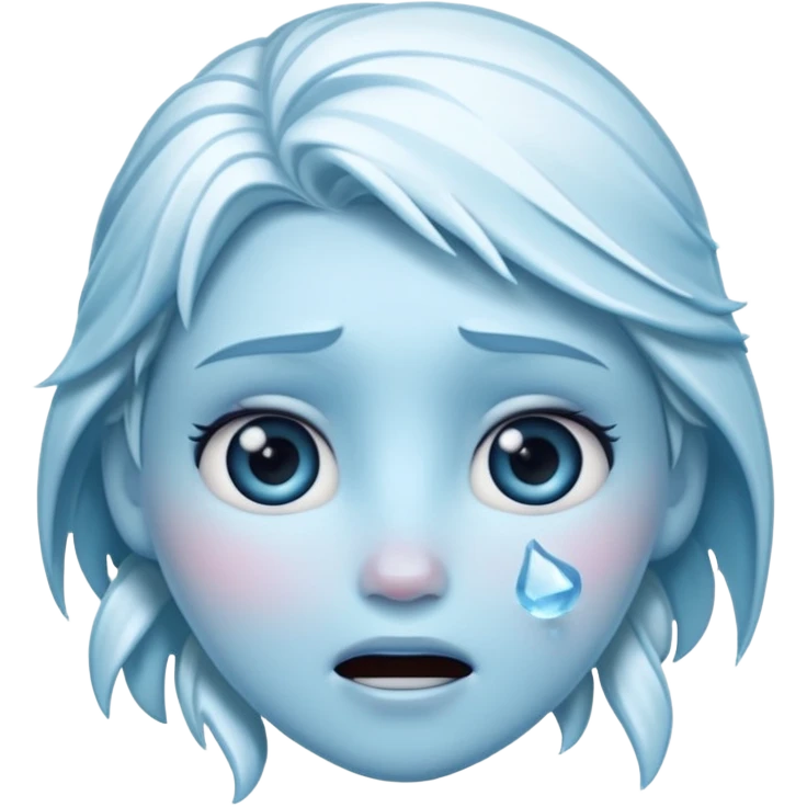 cold expression emoji character moving emoji