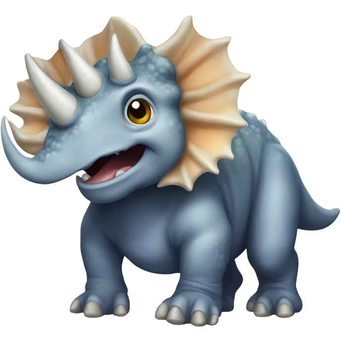 Triceratops emoji