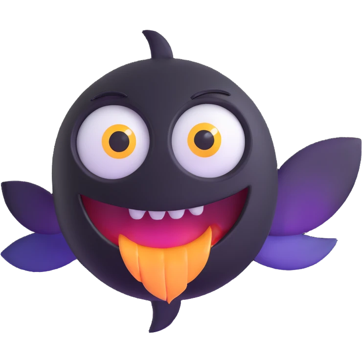 surprised streamer with dramatic lighting emoji