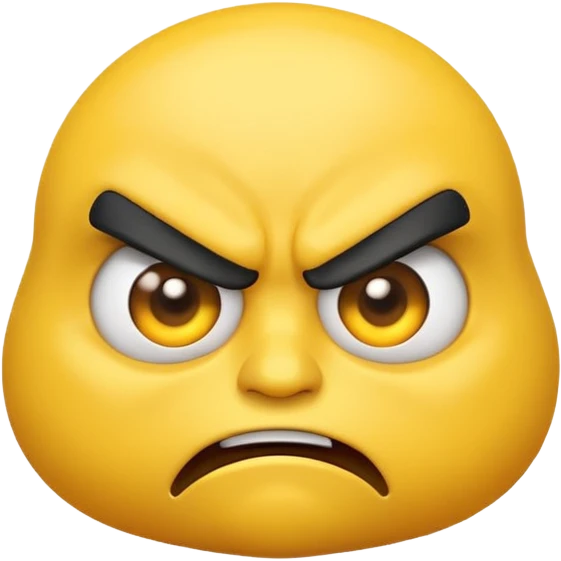 A mad emoji  emoji