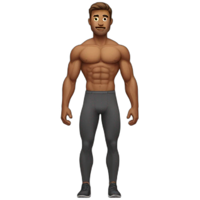muscular man emoji
