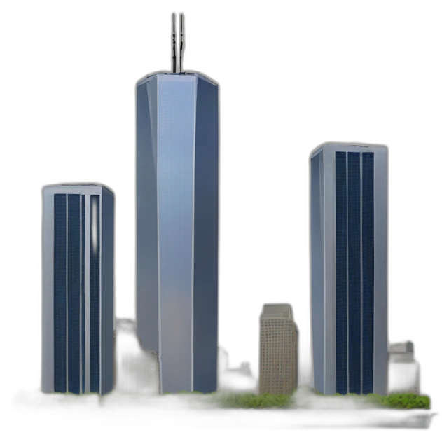 World Trade Center twin towers 2001 emoji