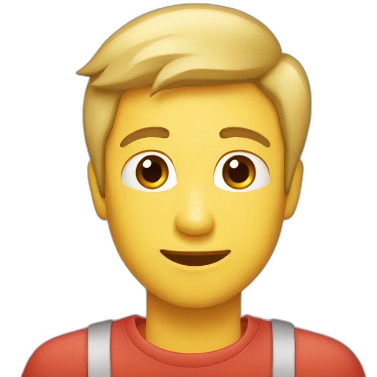 Emoji červenýma lejzrovýma očima emoji