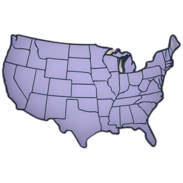 United states map emoji