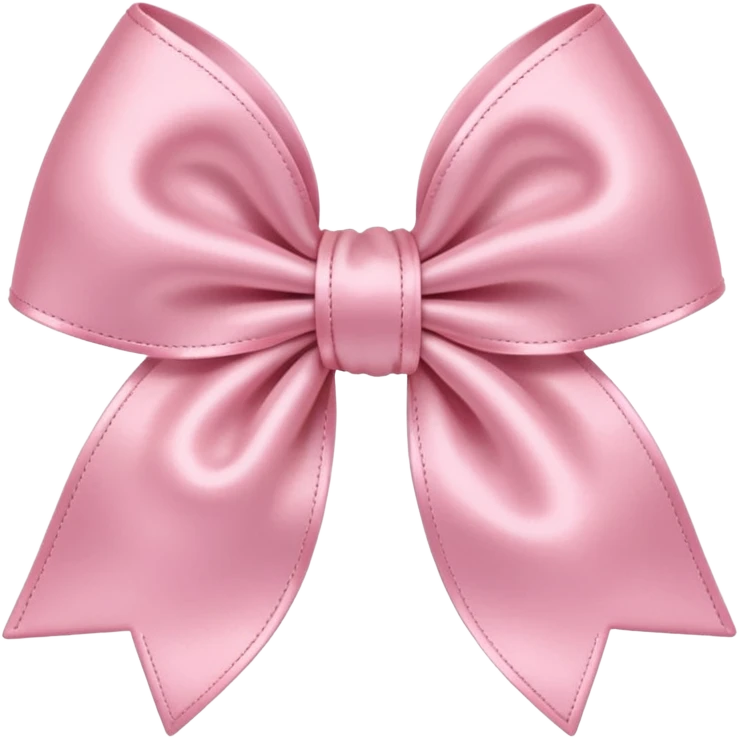 Baby pink bow emoji