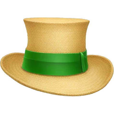 ireland hat upside down emoji