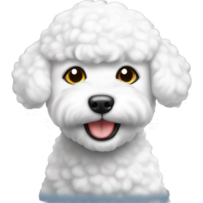 bichon, naughty emoji