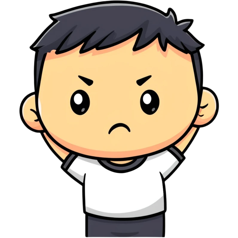 rebellious kid emoji