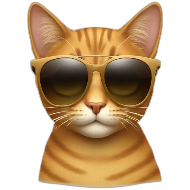 sunglasses cat emoji