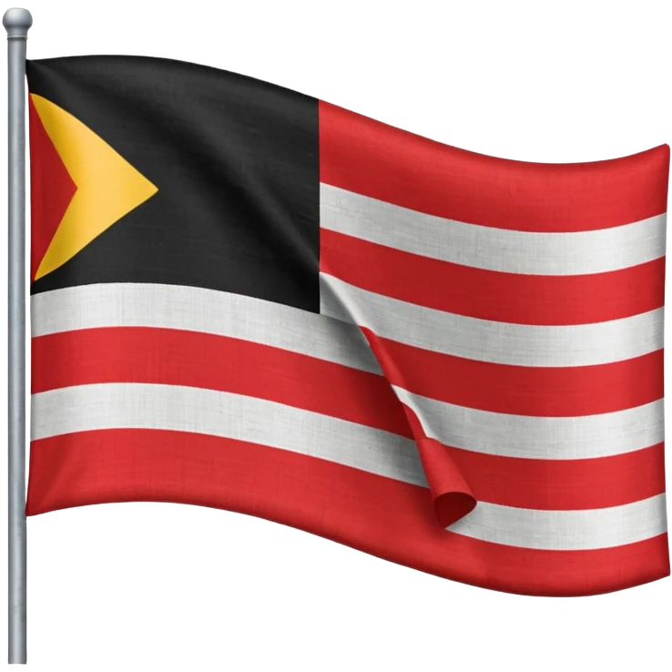 drapeau antifa emoji