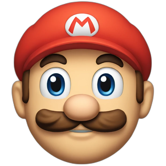 mario face emoji