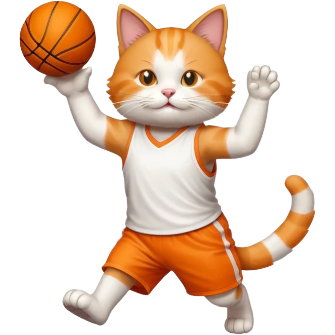Cat Basketball emoji