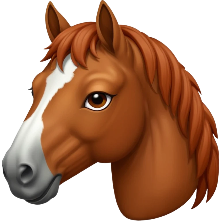 A horse covering her eyes with the hooves emoji