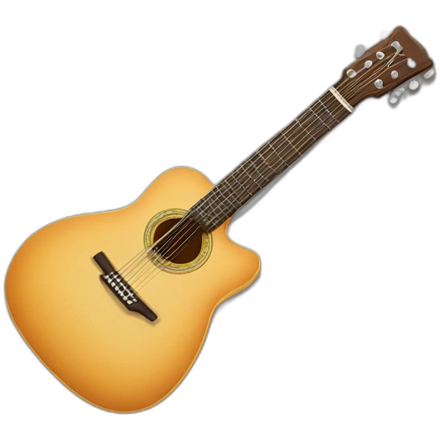 Une guitare à 16 cordes emoji