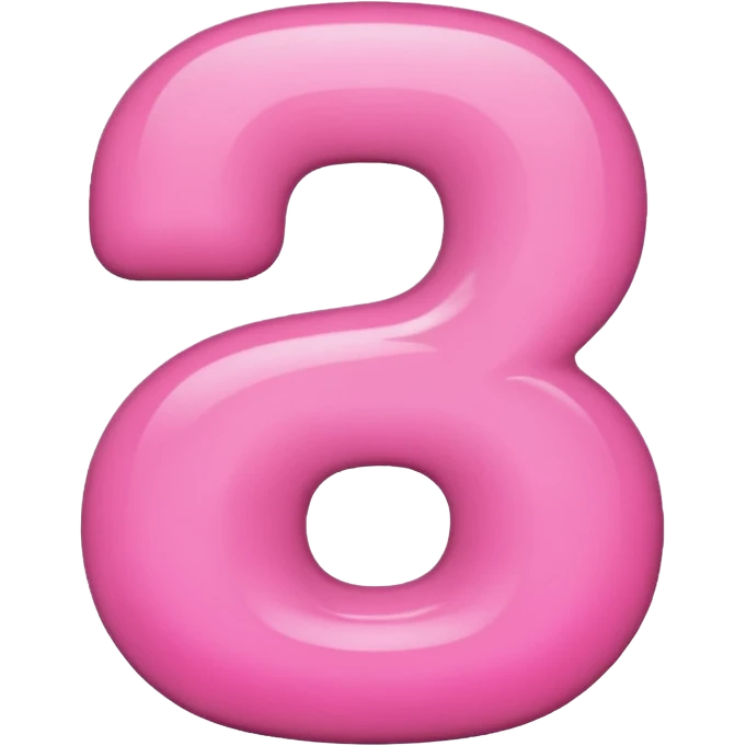 number 4 in pink emoji