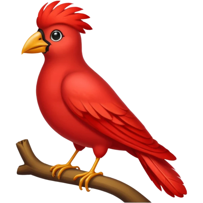 A red Huelga Bird emoji
