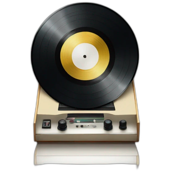 Vinyl record emoji