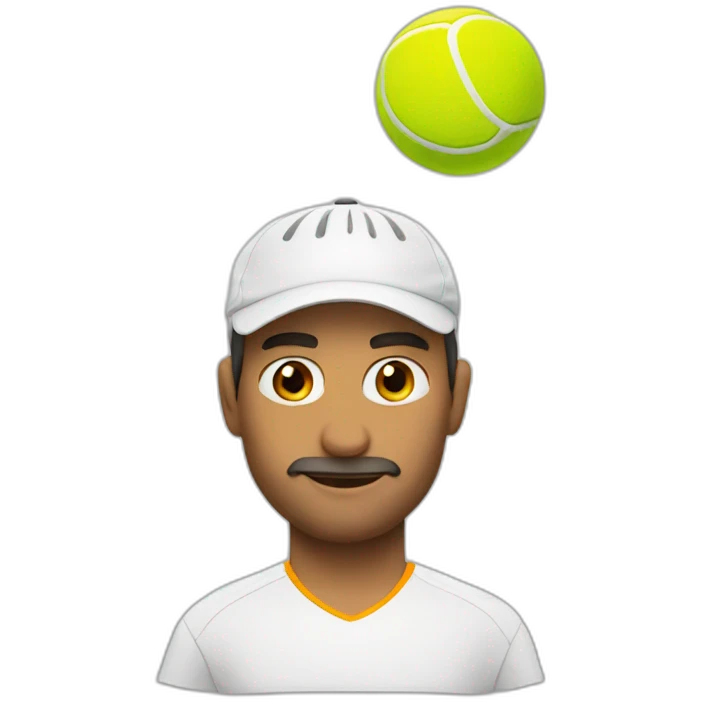 Spanish tennis player emoji