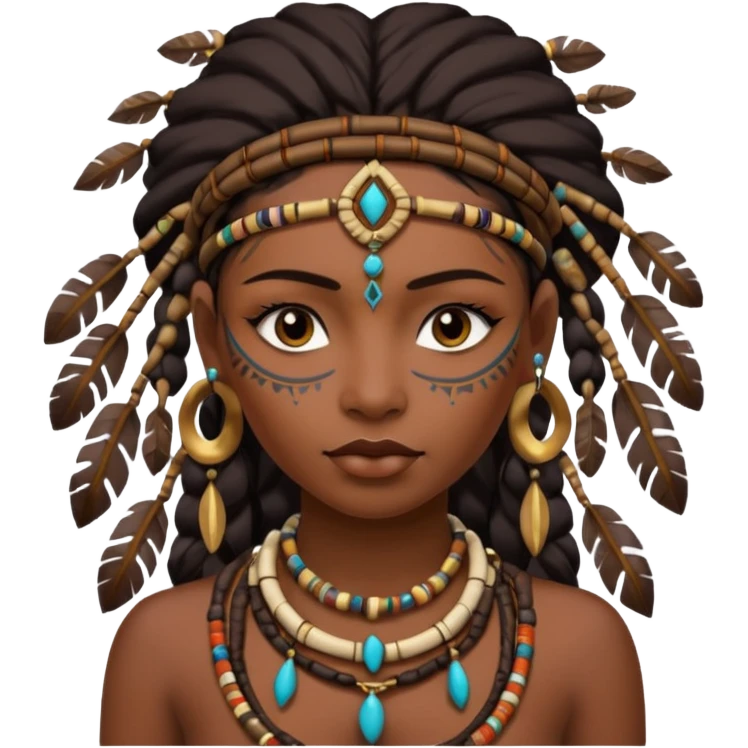 tribal woman emoji