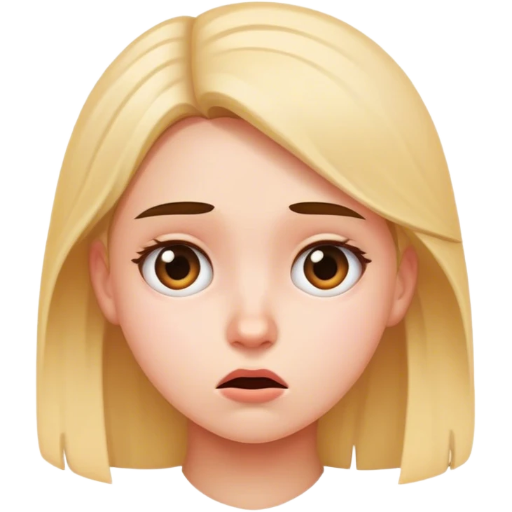 confused girl  emoji