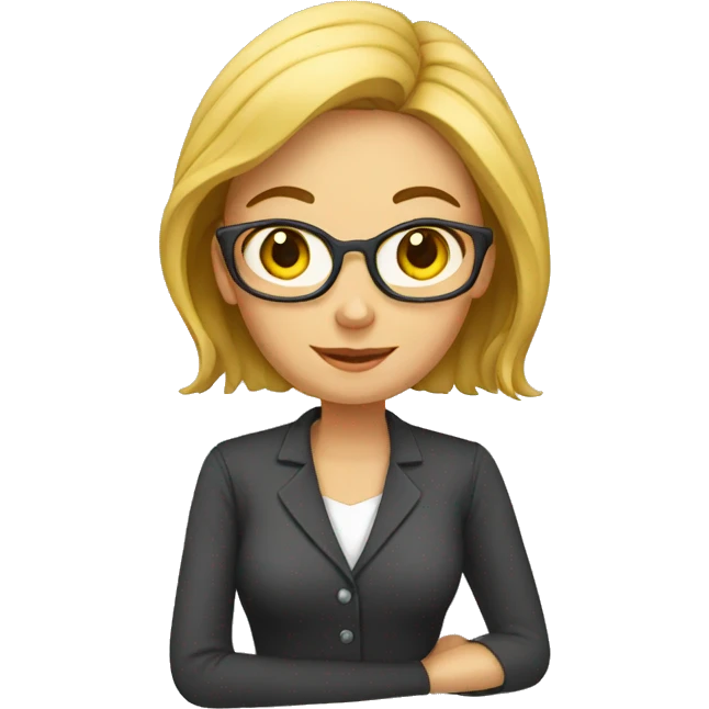 a female teacher in a classroom emoji