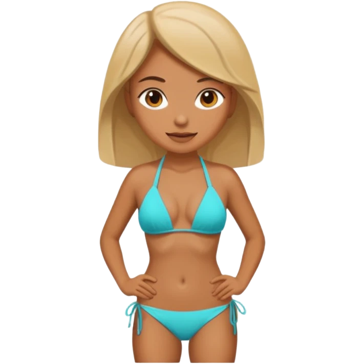 Boobies one person emoji